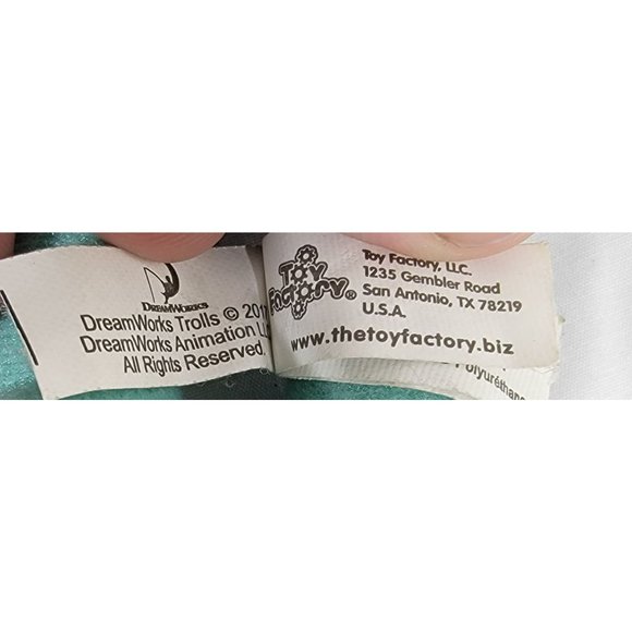 Dreamworks Trolls Branch Blue 12 Inch Plush Stuffed Animal Toy - Picture 7 of 7